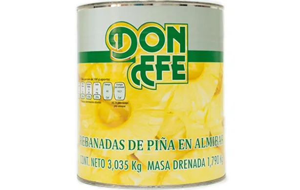 Piña en Rebanadas